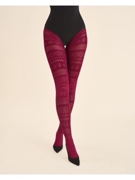 Grossiste Collant 60den Motifs Ajourés Pour l'Hiver