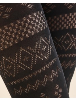 Grossiste Collant 60den Motifs Ajourés Pour l'Hiver