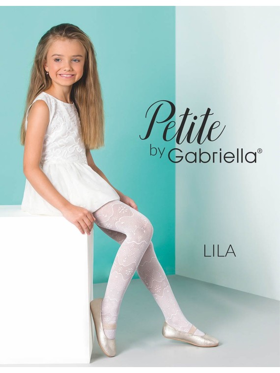 Grossiste Collant Fantaisie Fille LILA Par GABRIELLA