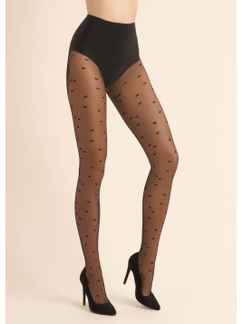 Grossiste Collant Fantaisie Coeurs LOVIE, Par Gabriella