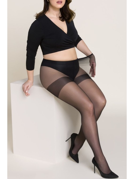 Grossiste Collant Lycra Grande Taille XENIA