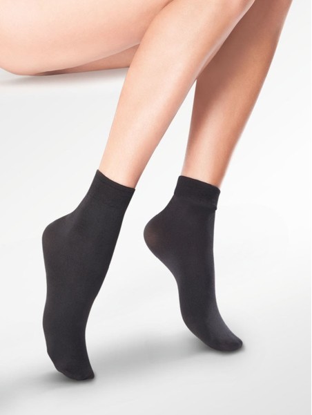 Grossiste Chaussettes Basses Opaques En Microfibre 40den