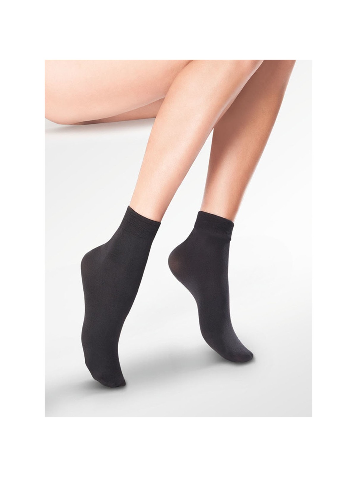 Grossiste Chaussettes Basses Opaques En Microfibre 40den