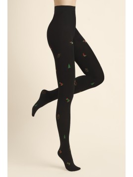 Grossiste De Collant Fantaisie Opaque Avec Motifs De Noël